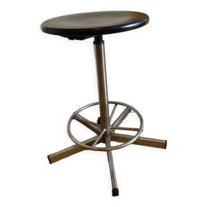 Tabouret d'atelier industriel