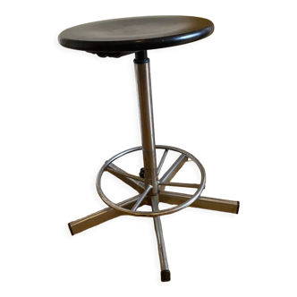 Tabouret d'atelier industriel