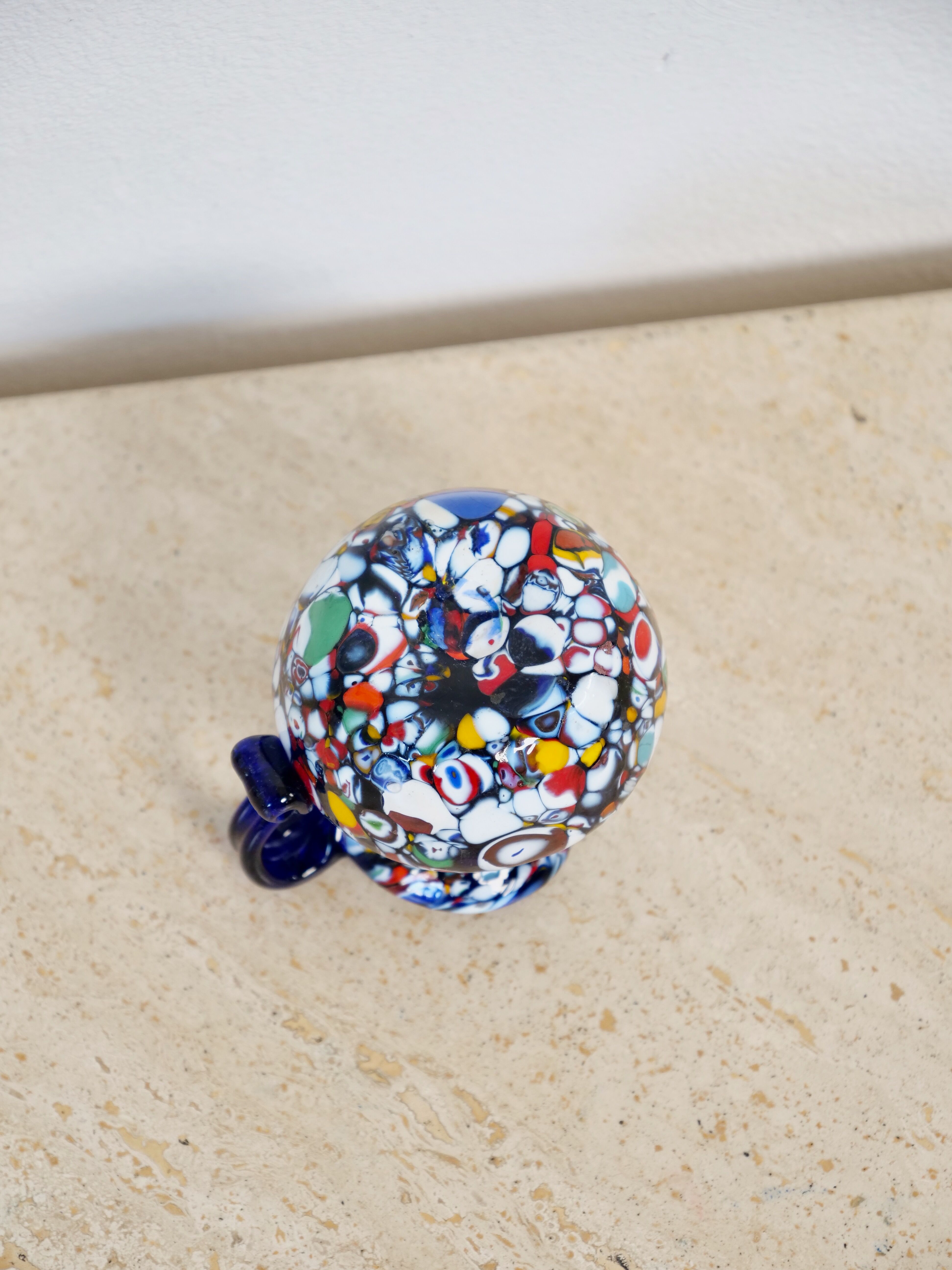 Glass pitcher of Murano Fratelli Toso