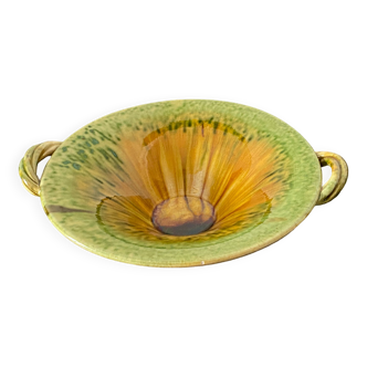 FaÏence fruit cup stamped F.P.P.Vallauris