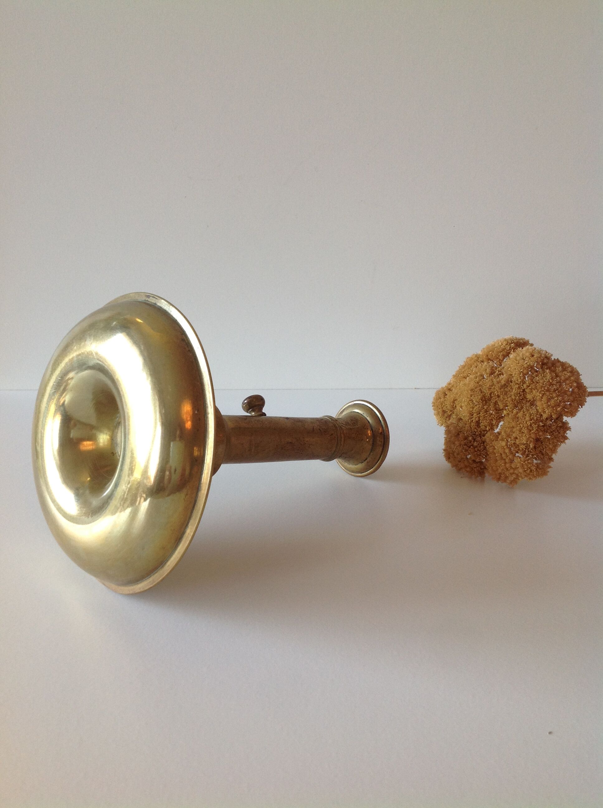 Brass candlestick