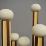 Wooden column coat rack  1965