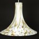 glass pendant by Peill & Putzler, Germany, 1970s