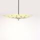 Large Vintage Czechoslovakian Opaline Glass Pendant Lights, 1970s, Set of 2