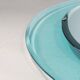 Vintage Beveled Glass Oval Mirror by A. Lupi for Cristal Luxor, Italy 1970