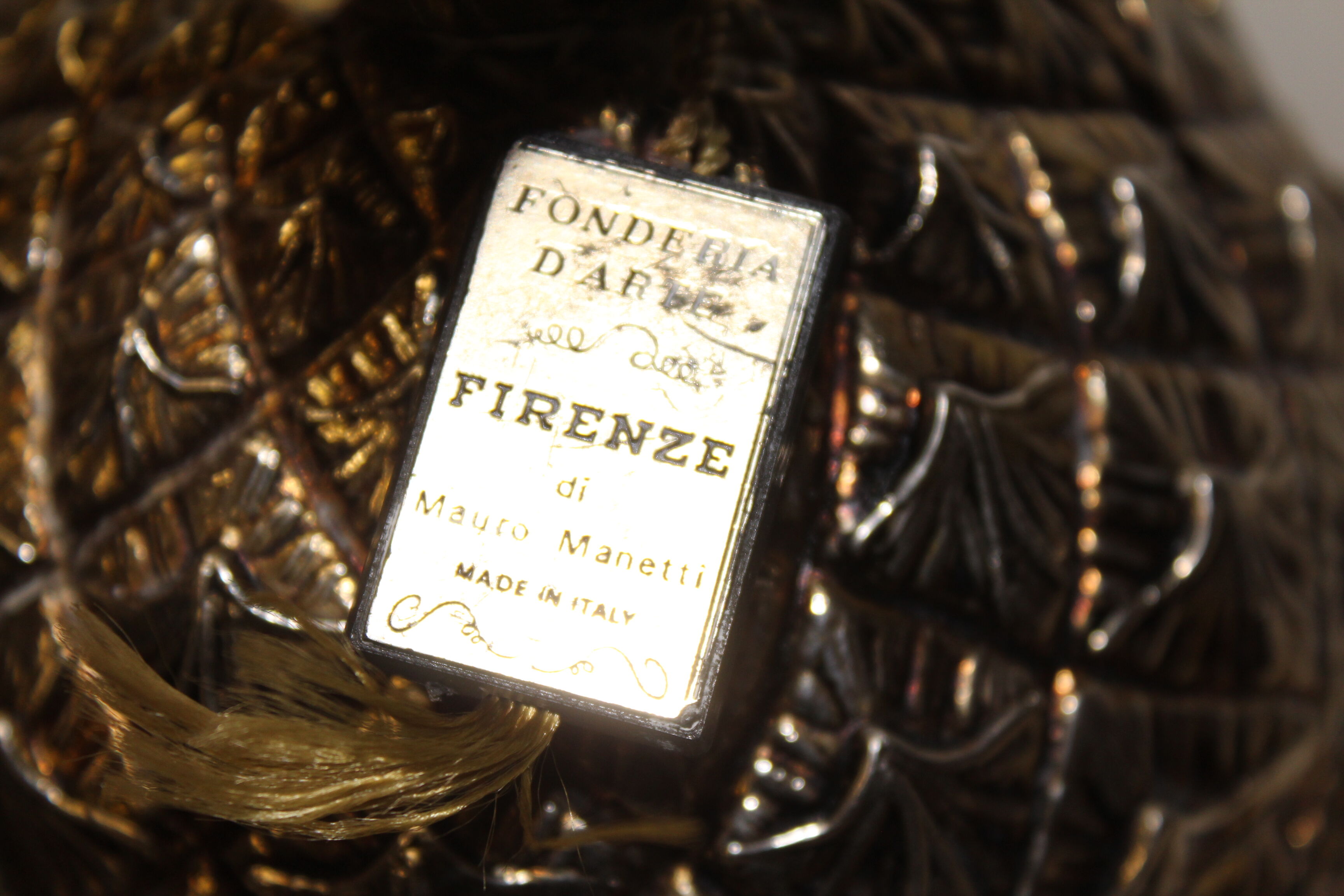 Mauro Manetti Firenze M/M risi golden pineapple ice bucket