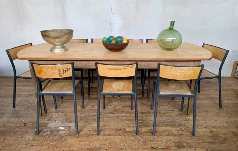 Former large farm table