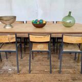 Table de ferme en bois massif