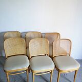 Series 6 canne bistro chairs