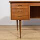 Mid-Century Modern Teak Desk from Edmund Jorgensen, Denmark, 1960s