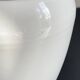 Pair of White Ceramic Candle Holders