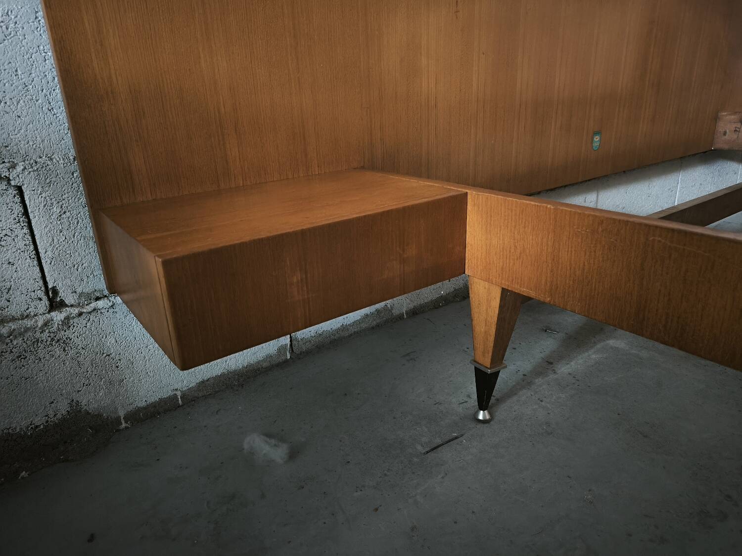 Vintage Scandinavian bed