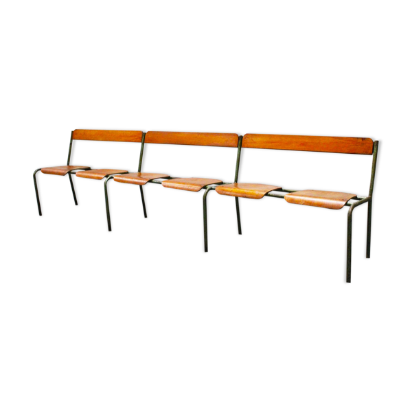 Grand Banc industriel de Mullca, France, années 1950 - Bon état sur Selency