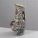 Marius Bessone in Vallauris large free-form vase with abstract decoration 1950s