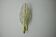Frosted leaf wall lamp, murano glass, italy, 1970