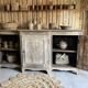 Antique primitive sideboard, side table