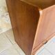 Oak storage unit, splayed legs circa 1950s