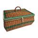 Rattan and scoubidou worker
