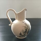 Pichet décor bécasse