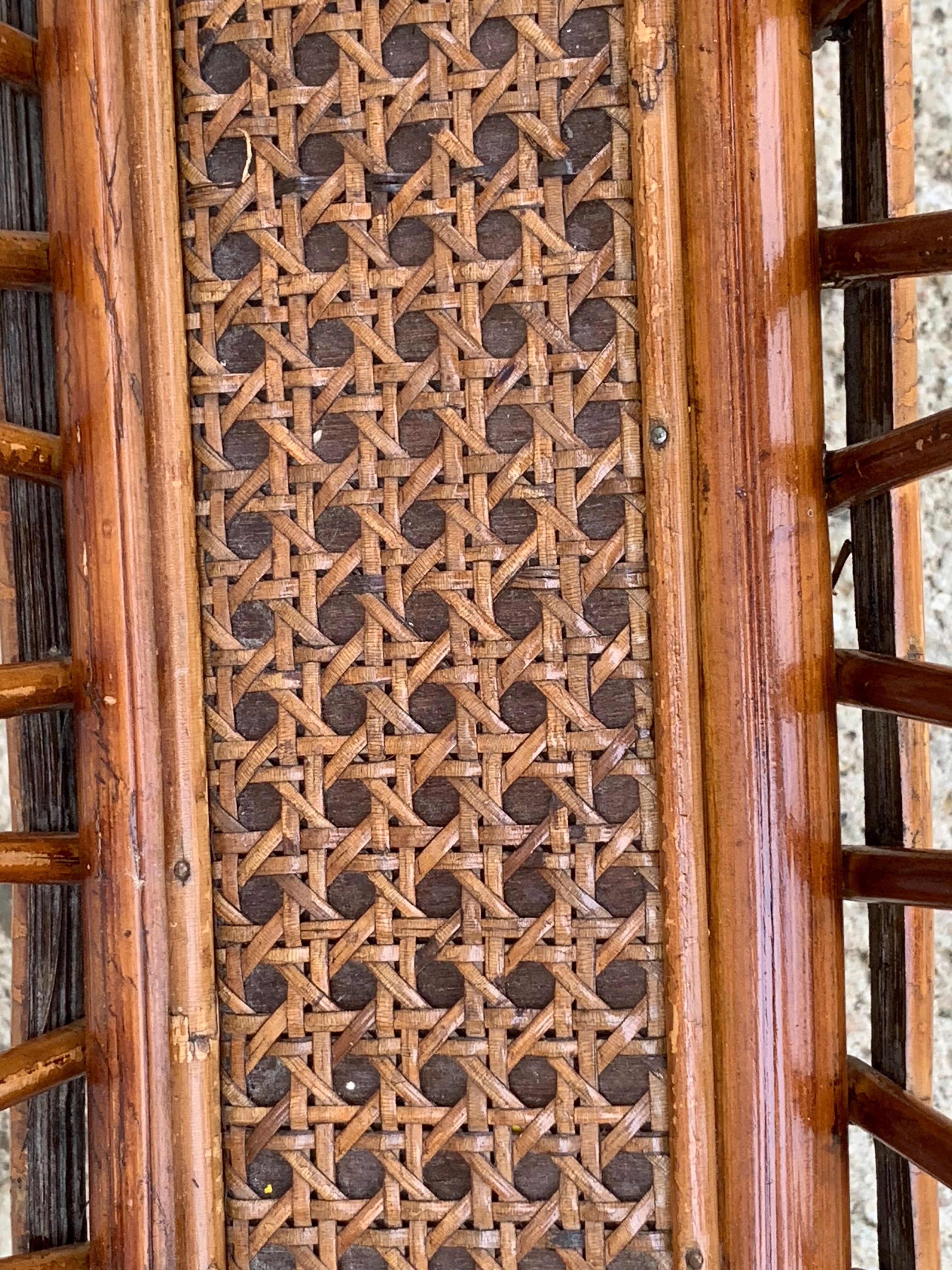 Vintage rattan magazine 1950