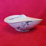 Vegetable soup kitchen Alfred Lanternier & Co Limoges blue peacock décor