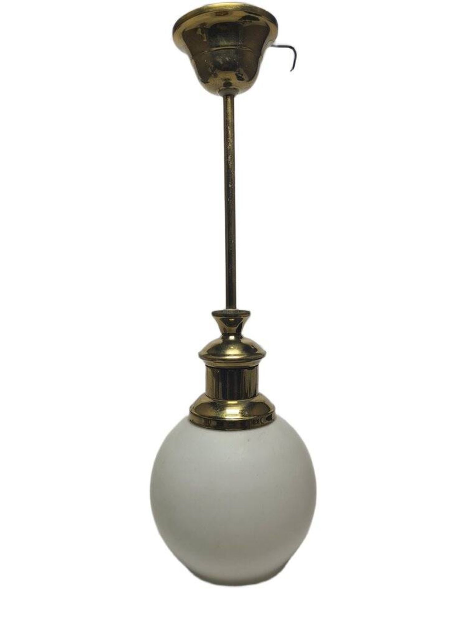 Art Deco pendant lamp, Poland, 1950s