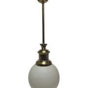 Art Deco pendant lamp, Poland, 1950s