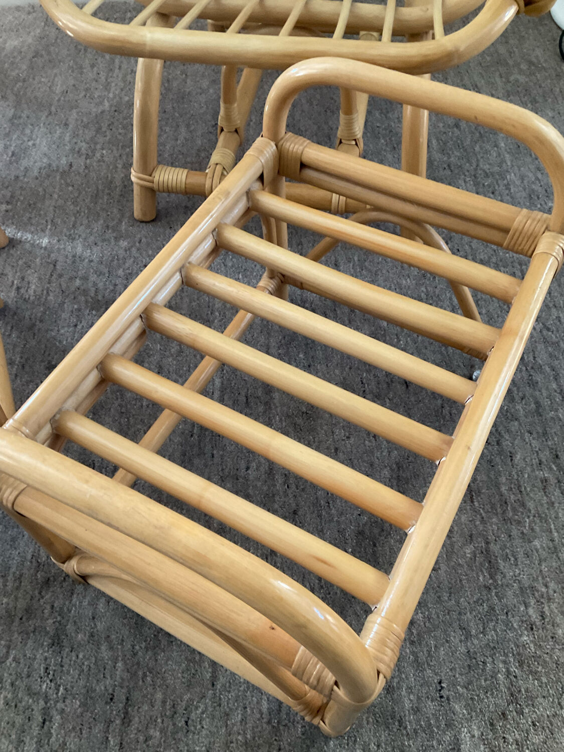 Rattan ensemble from the 70s