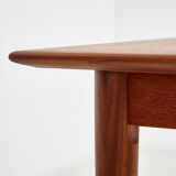 Restored teak dining table