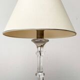 Mid-century German Tiffany glass table lamp by Ingo Maurer, 1960s.