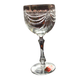 Crystal wine glasses