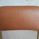 Chaise pliante structure tube et simili cuir