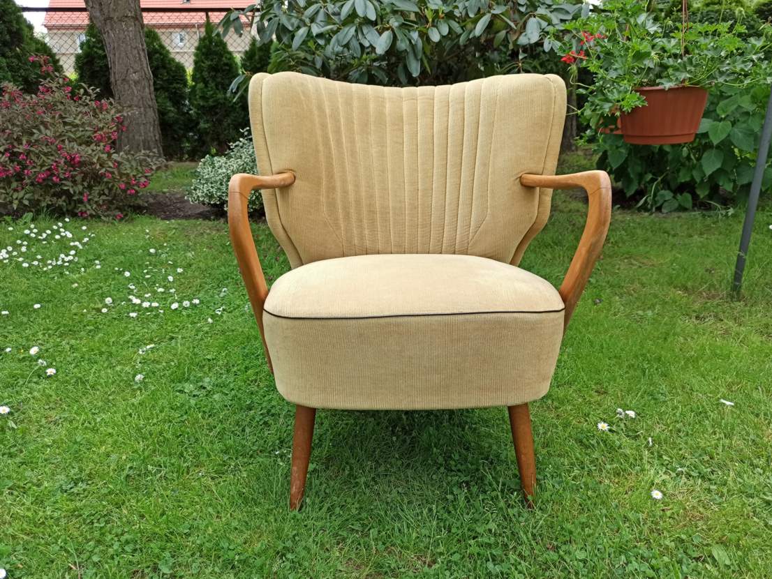 Vintage cocktail armchair, 1960s / 1970s