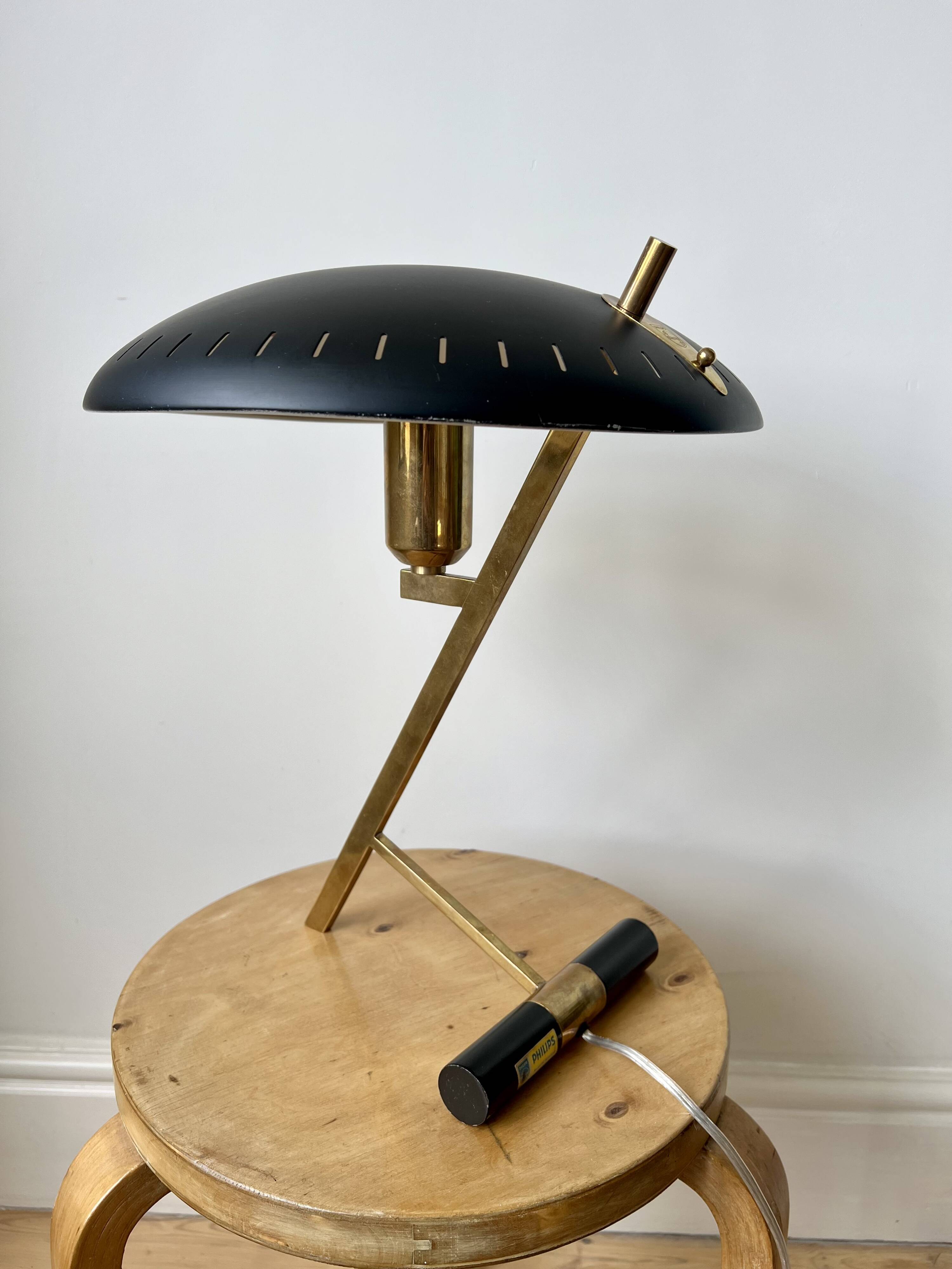 Decora Z Lamp by Louis Kalff for Philips, Belgium, 1950s