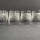 3170 – 4 whiskey glasses – cut crystal