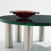 Marie-Claude De Fouquières coffee table fractal resin 1970