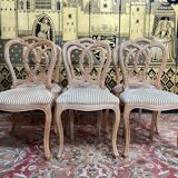 Suite of 6 Louis Philippe style chairs