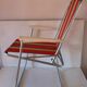 Vintage folding camping armchair