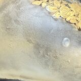 Glass or gold crystal ewer – Gallia Métal Alfénide for Christofle