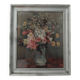 Huile sur toile - nature morte florale
