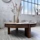 Table basse Roger Capron « grain de café »