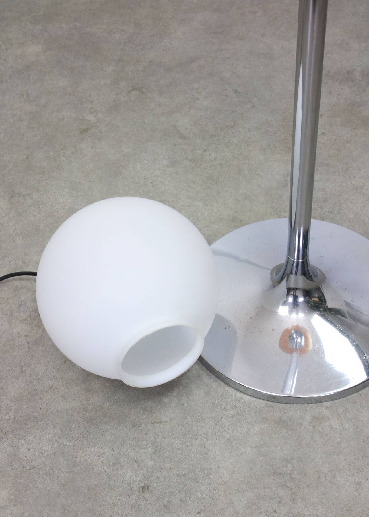 Big Brown Floor Lamp by Luigi Massoni for Guzzini, 1970s