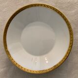 12 coffee cups and 12 white porcelain cups of Gold Gold Limoges