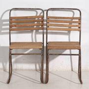 Antique garden chairs (circa 1920). Set of 4 pieces #2