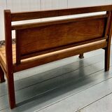 Banquette en bois vintage