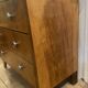 Walnut chest of drawers