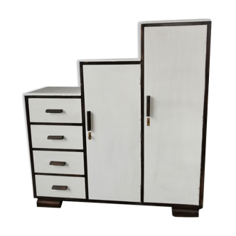 Art Deco style wardrobe in tiers