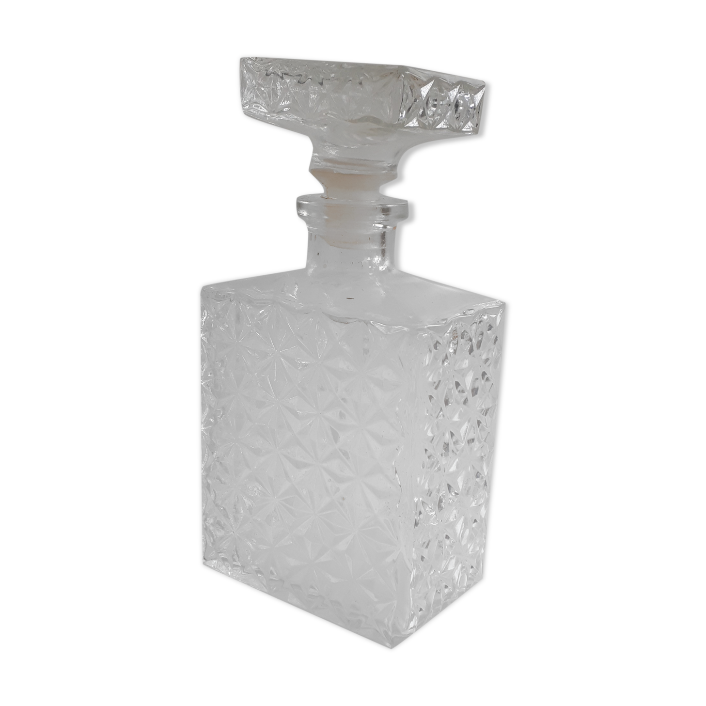 Rectangular whisky carafe
