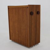 Teak folding bar by Johannes Andersen, Denmark 1960