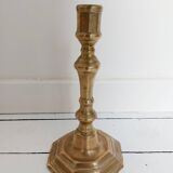 Bougeoir ancien en laiton